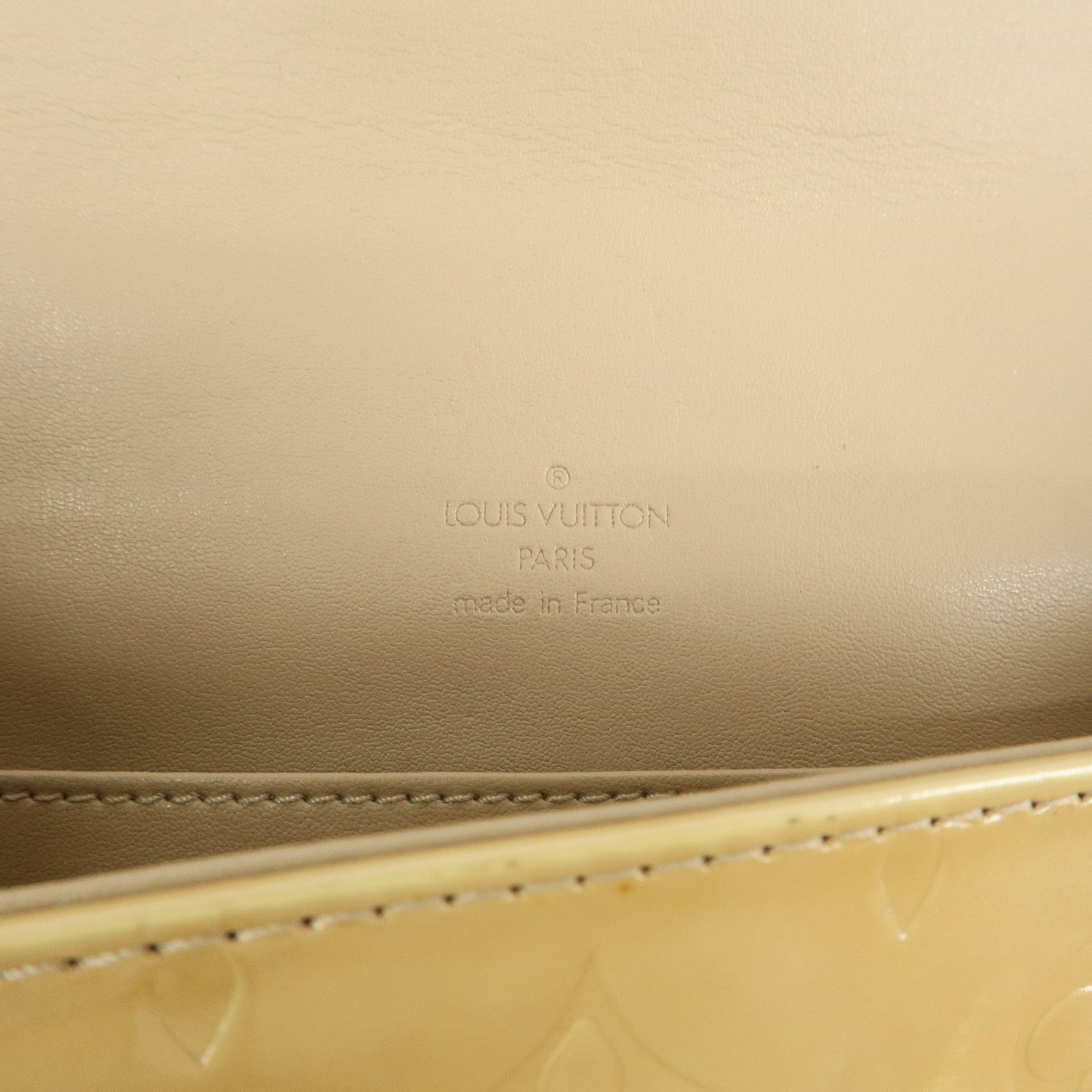 Louis Vuitton Monogram Vernis Thompson Street Hand Bag Gris M91069