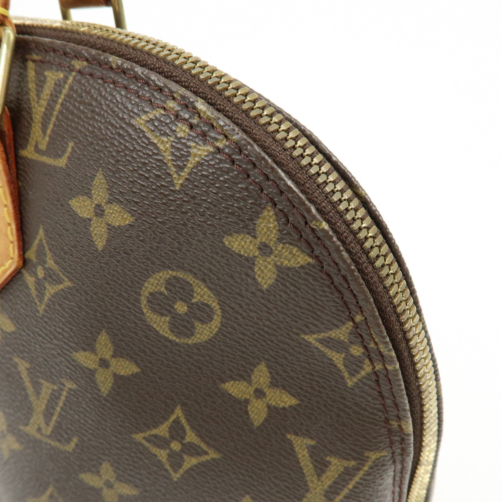 Louis Vuitton Monogram Alma Hand Bag Brown M51130