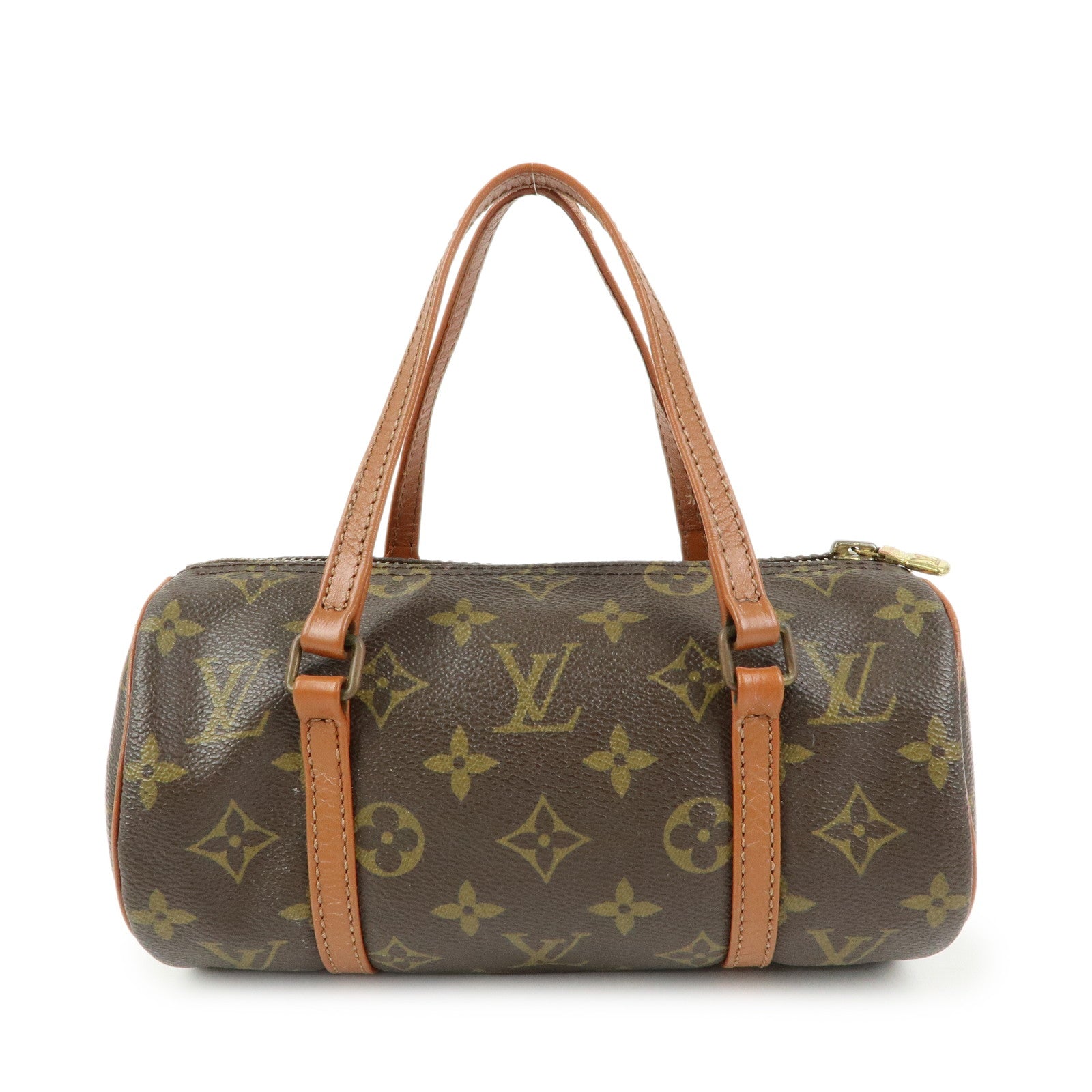 Louis Vuitton Monogram Canvas Leather Papillon 22 Hand Bag M51367