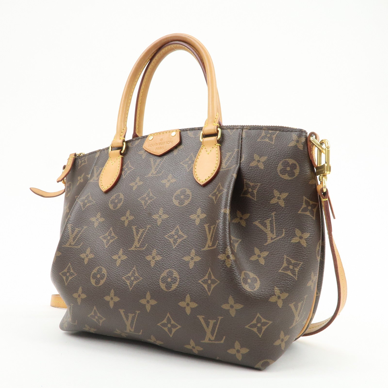 Louis Vuitton Monogram Turenne PM 2Way Hand Bag Brown M48813