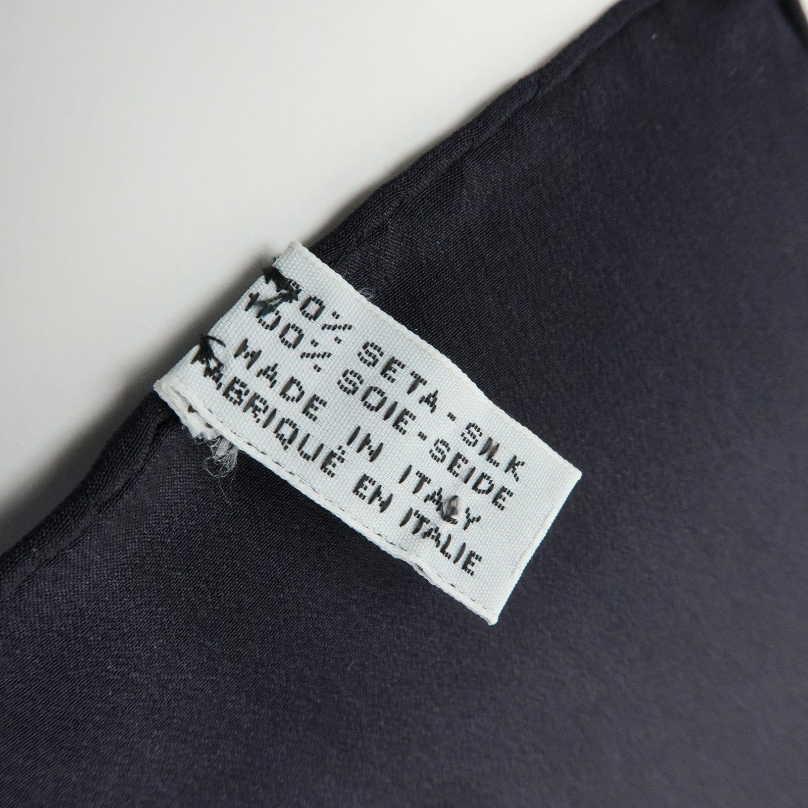 CHANEL Silk 100% Scarf Matelasse Bag Motif 86cm×86cm Black Ivory