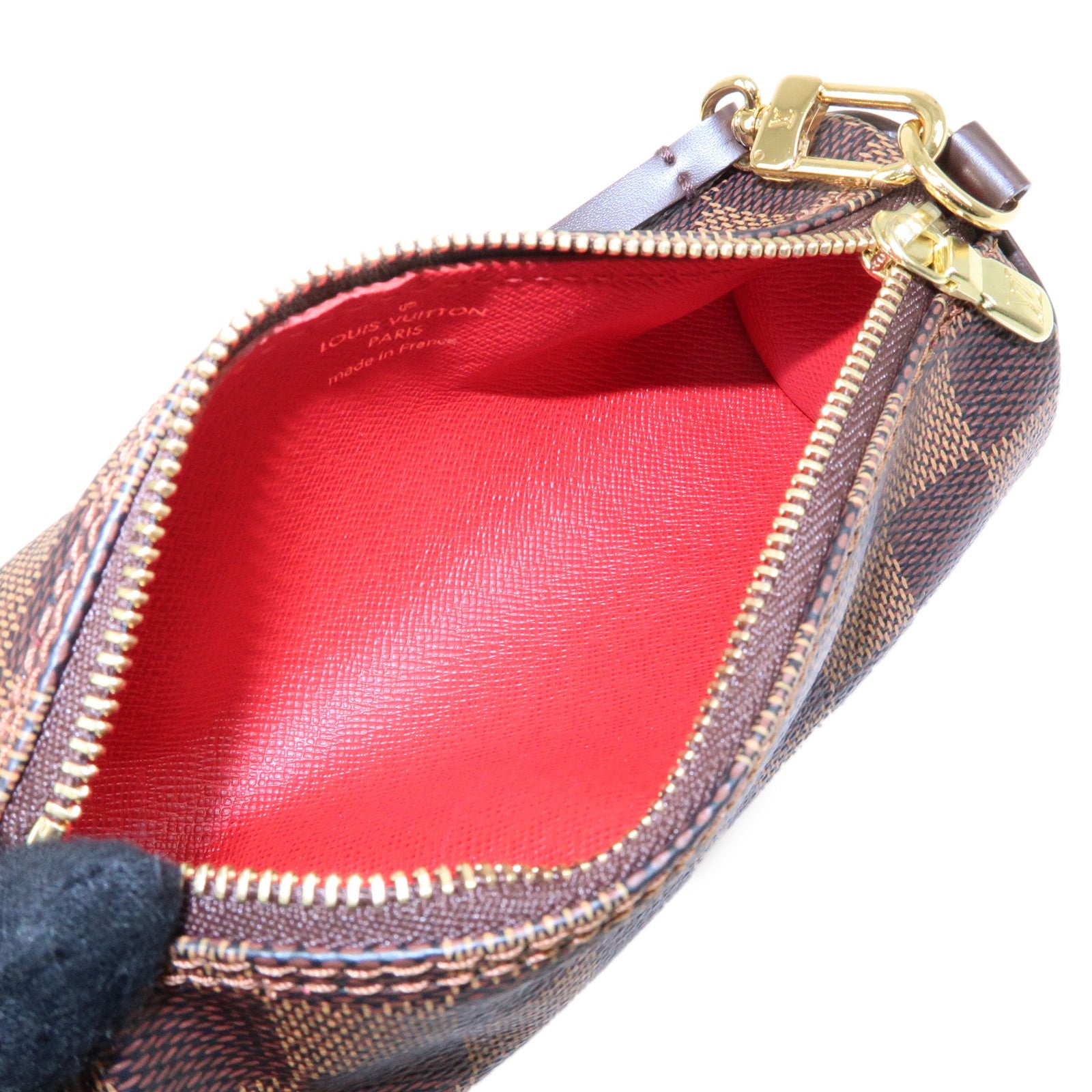Louis Vuitton Damier Ebene Papillon 30 Hand Bag Brown N51303