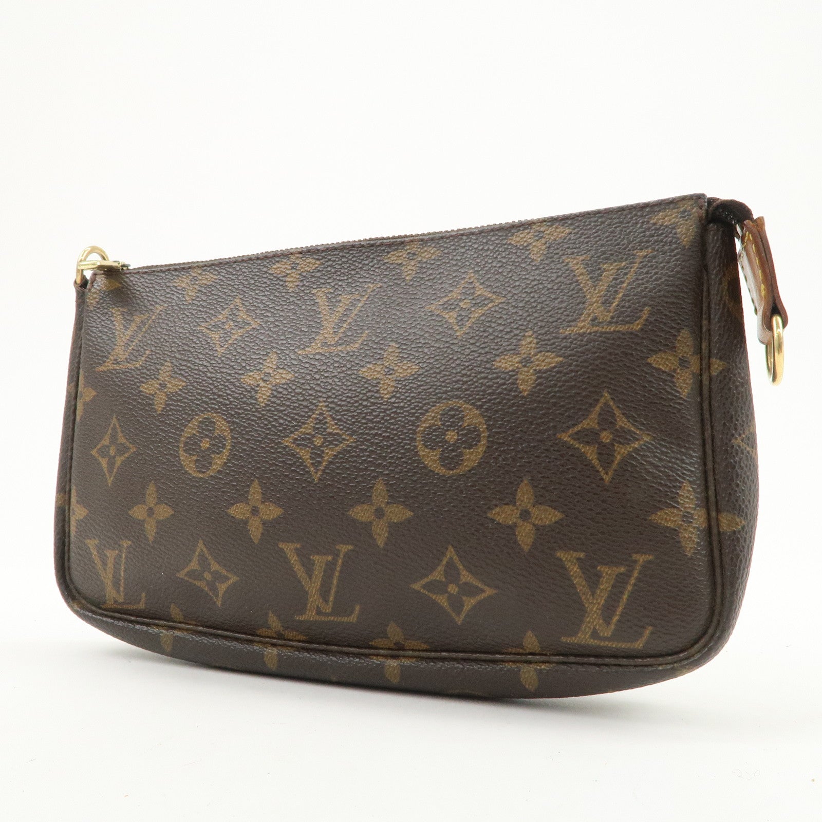 Louis Vuitton Monogram Pochette Accessoires Pouch Hand Bag M51980