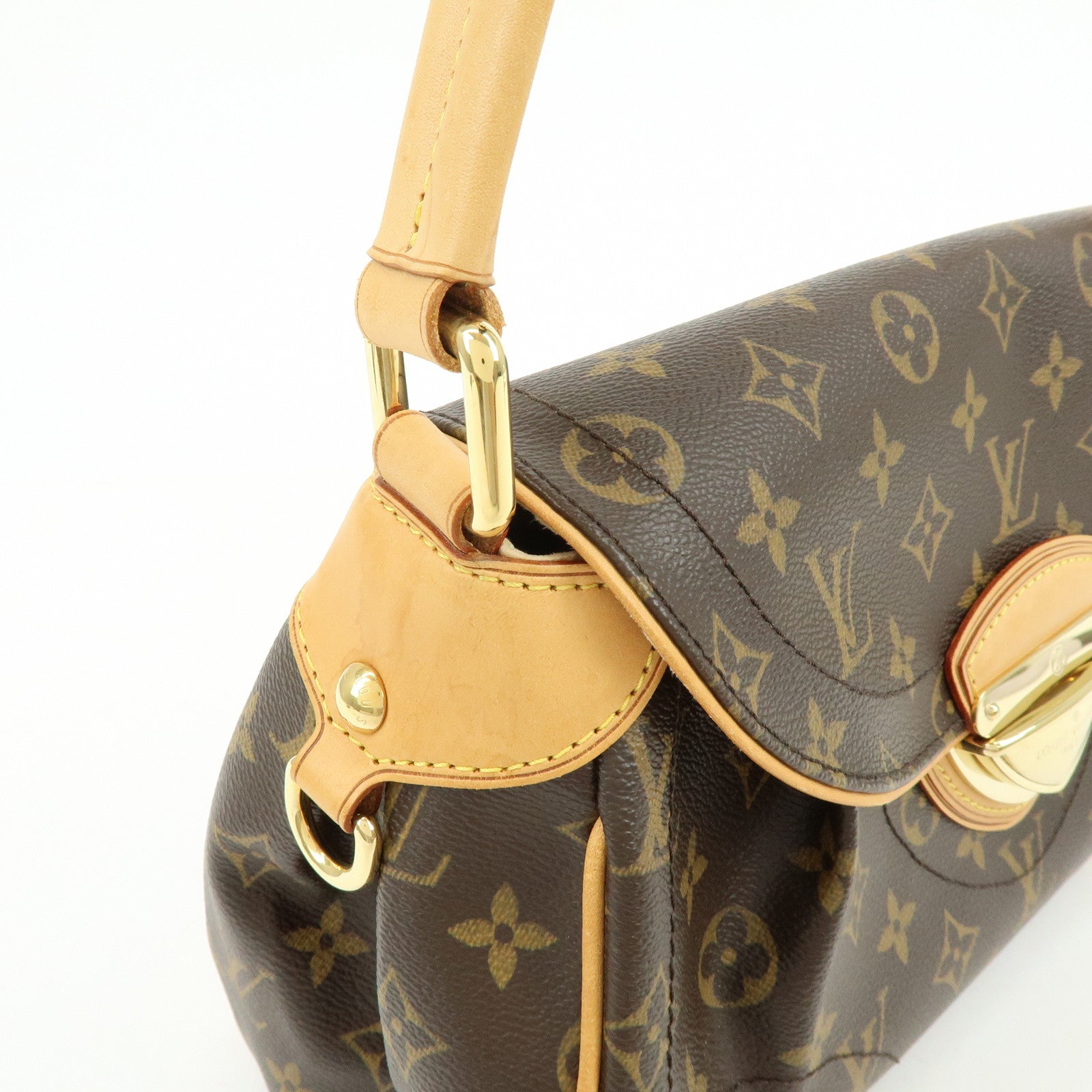 Louis Vuitton Monogram Beverly MM Shoulder Hand Bag Brown M40121