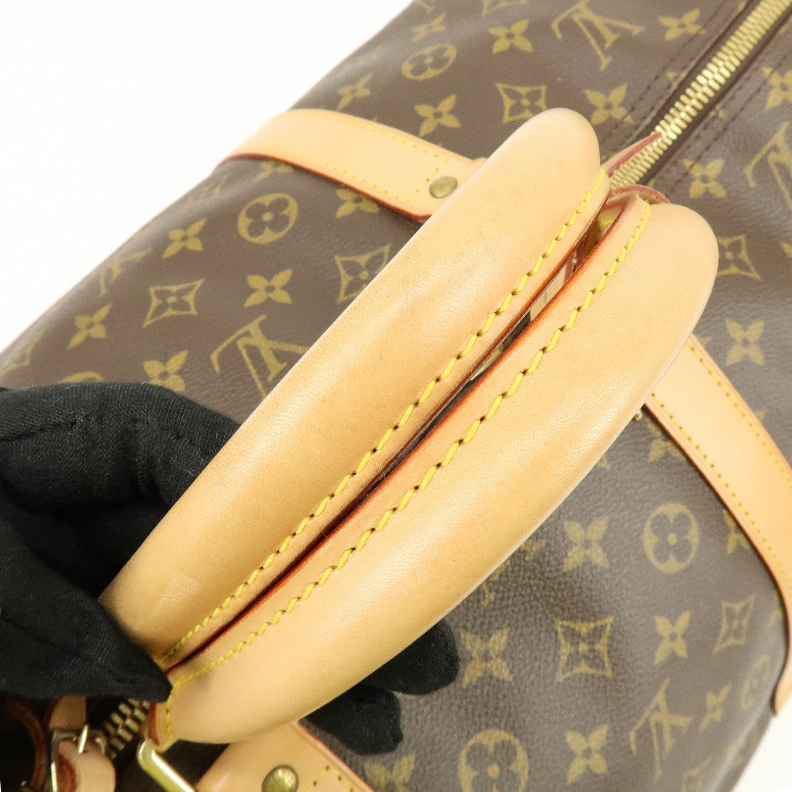 Louis Vuitton Monogram Keep All Bandouliere 60 Boston Bag M41412