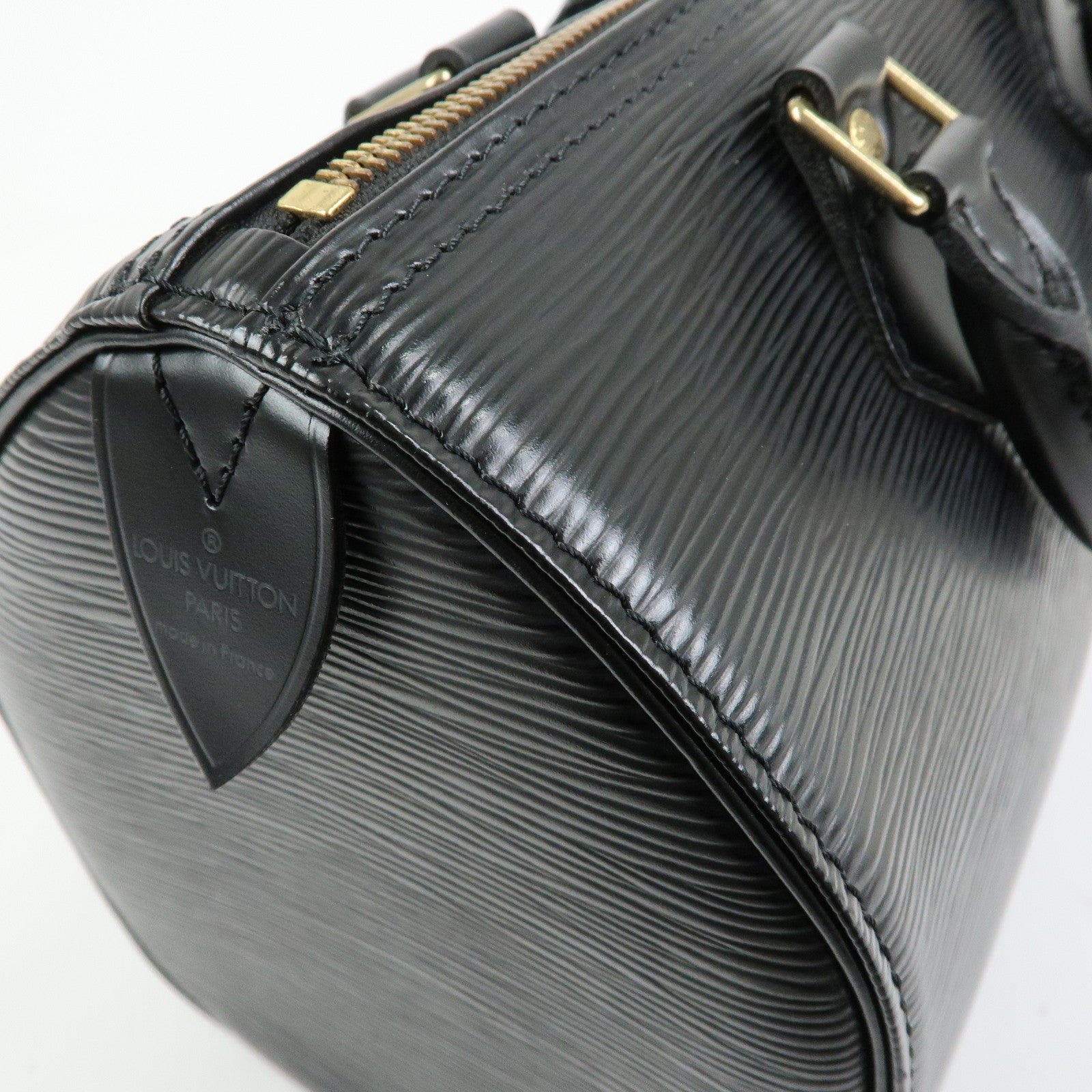 Louis Vuitton Epi Speedy 25 Boston Bag Hand Bag Noir Black M43012