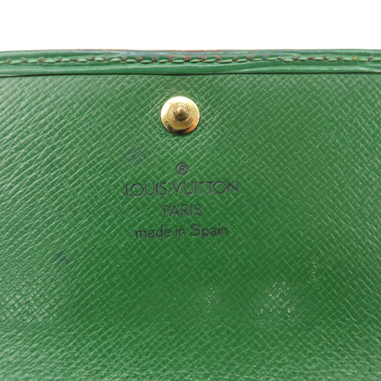 Louis Vuitton Epi Set of 3 Long Wallet Blue Green M63574 M63575 Used