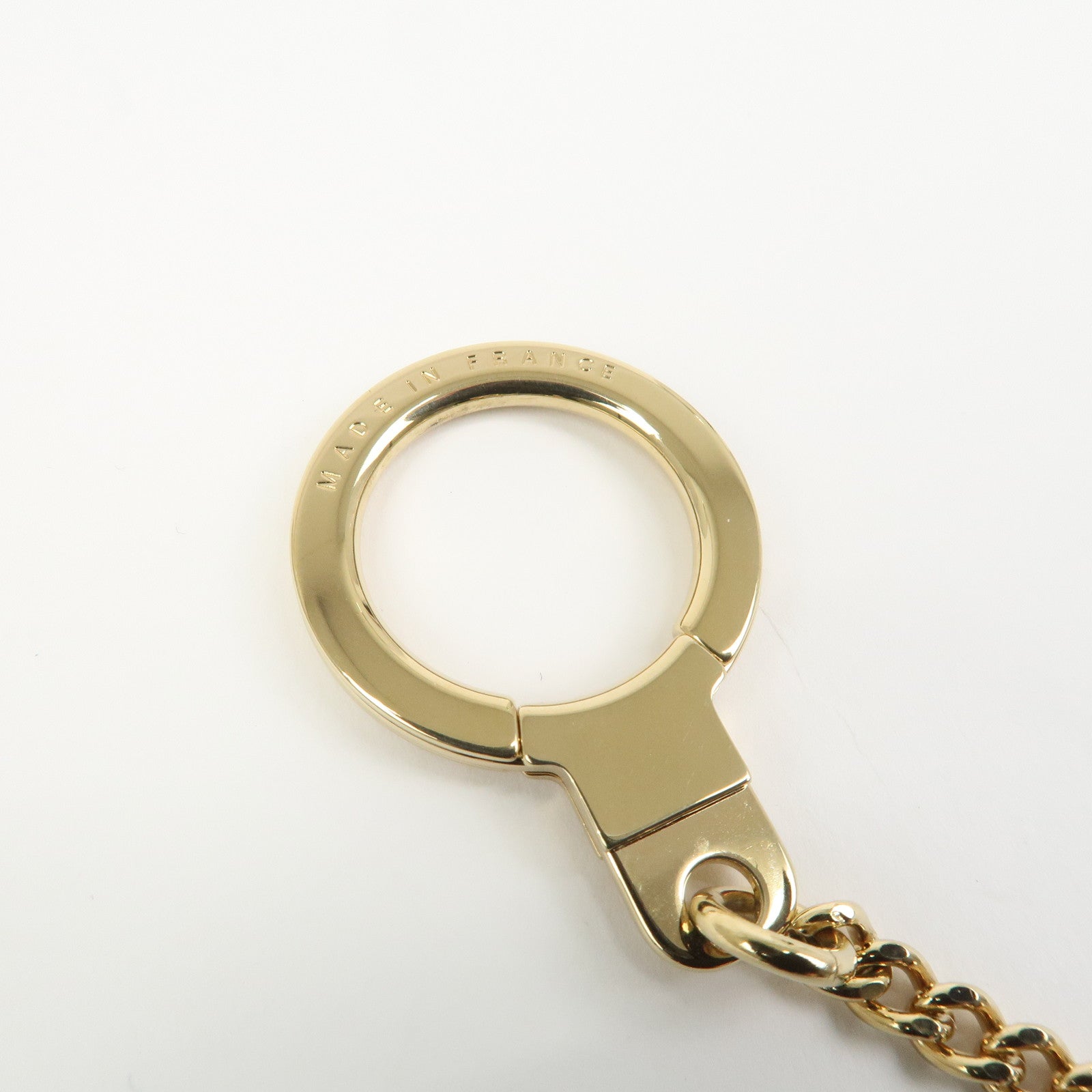 Louis Vuitton Chenne Ano Cles Key Chain Key Charm Gold M58021