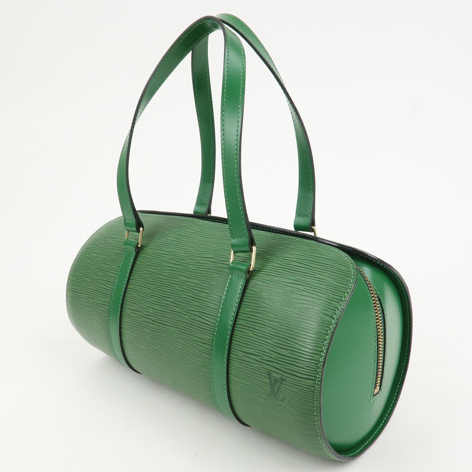 Louis Vuitton Epi Leather Soufflot Hand Bag Borneo Green M52224
