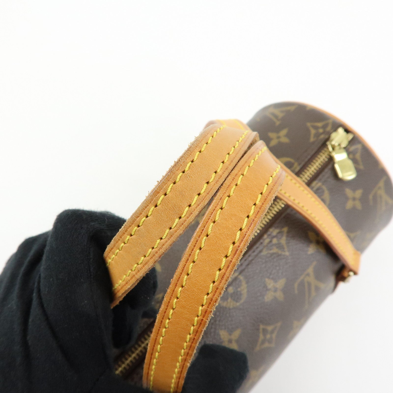 Louis Vuitton Monogram Papillon 26 Hand Bag Brown M51386