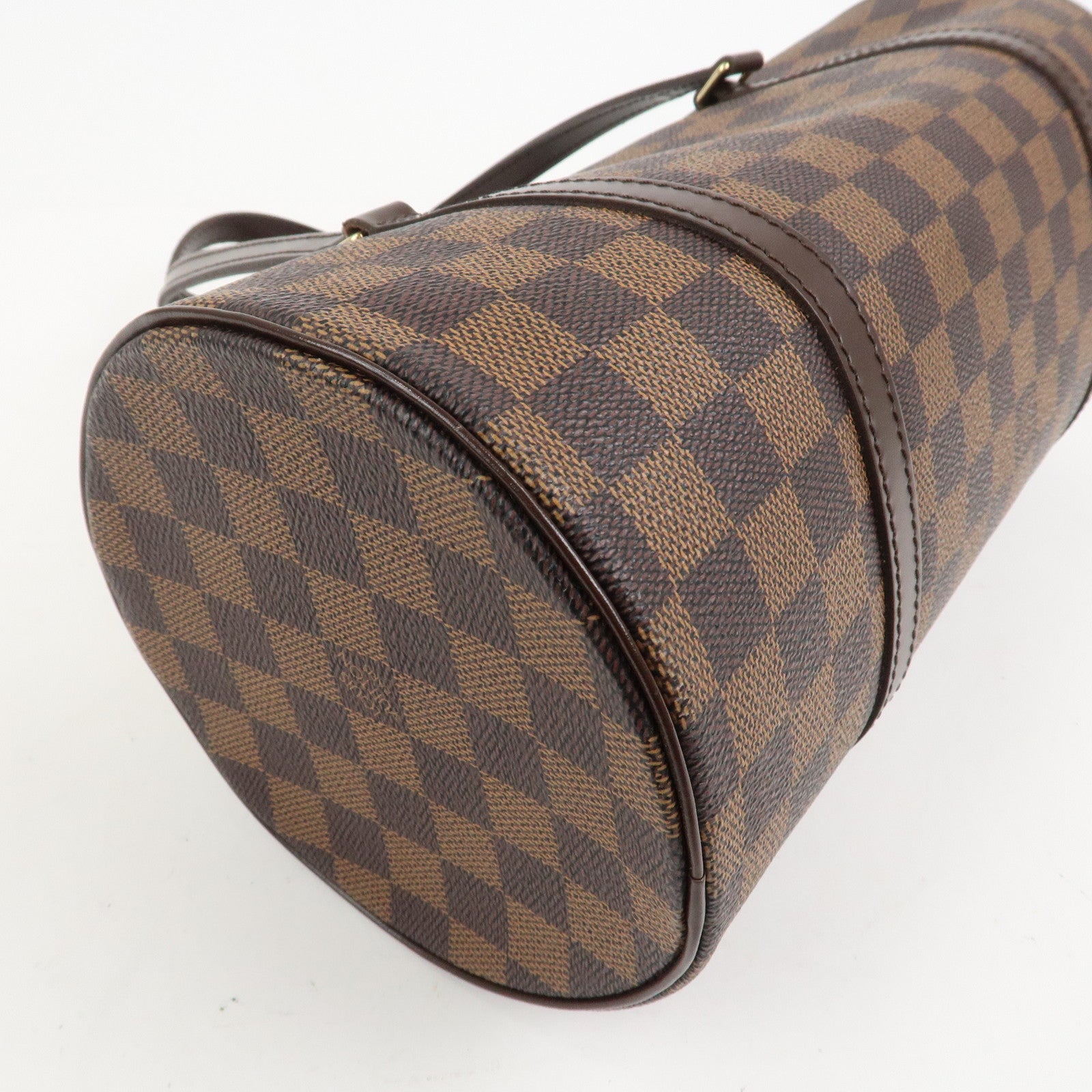 Louis Vuitton Damier Ebene Papillon 30 Hand Bag Brown N51303