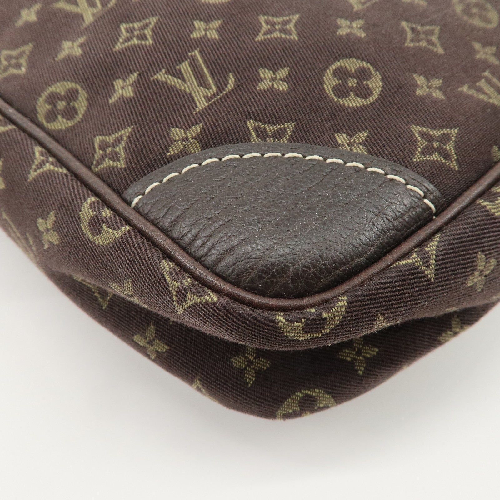 Louis Vuitton Monogram Mini Lin Danube Shoulder Bag Brown M95228