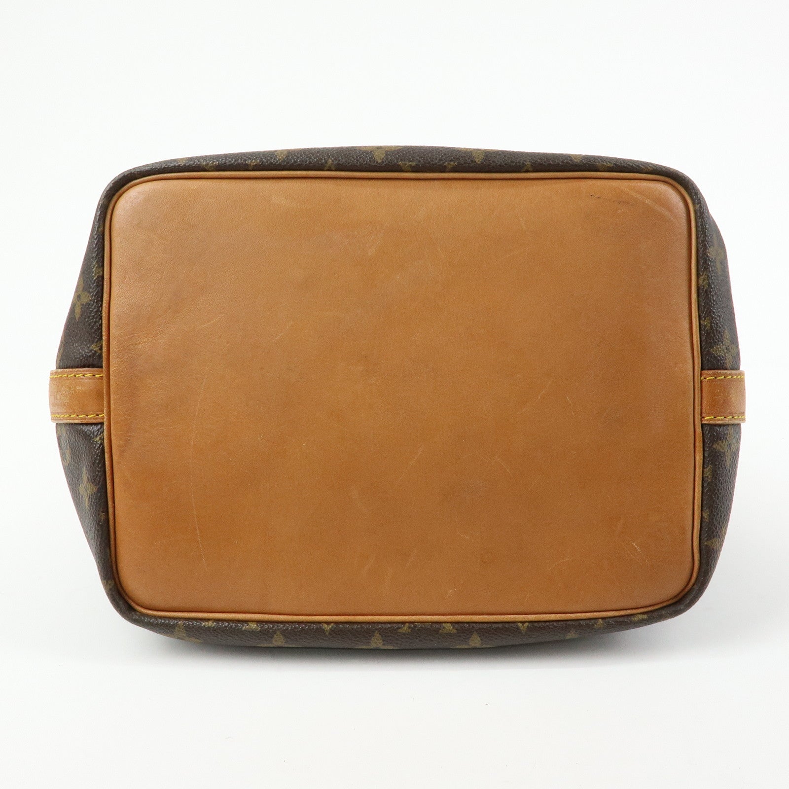 Louis Vuitton Monogram Petit Noe Shoulder Bag Brown M42226