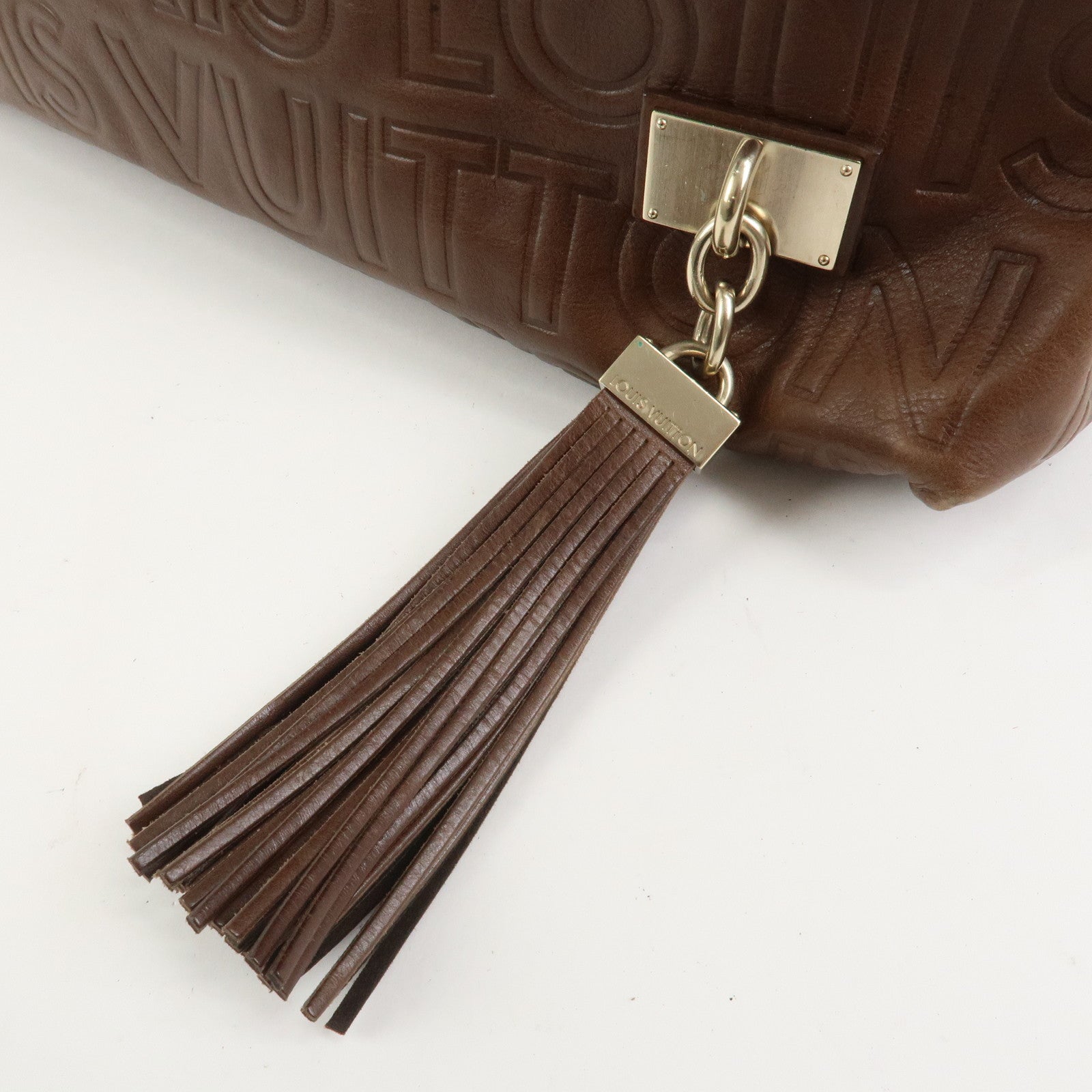 Louis Vuitton Paris Souple Wish Leather Shoulder Bag Brown M95830