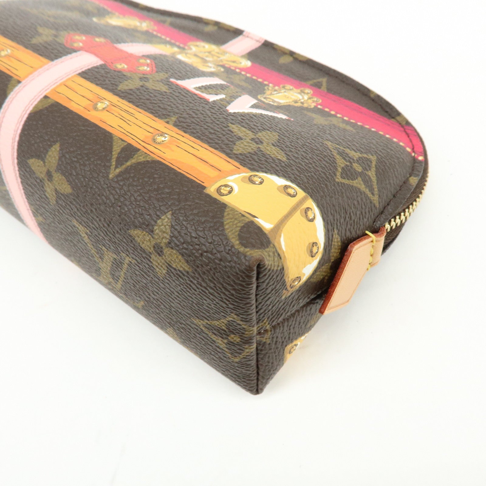 Louis Vuitton Monogram Summer Trunk Collection Pochette Cosmetic
