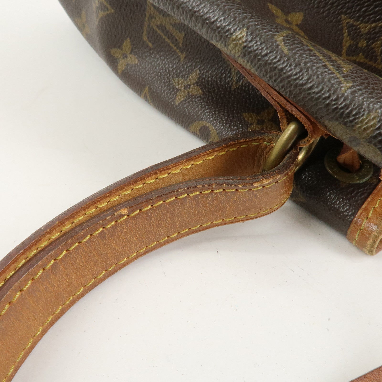 Louis Vuitton Monogram Petit Noe Shoulder Bag Brown M42226