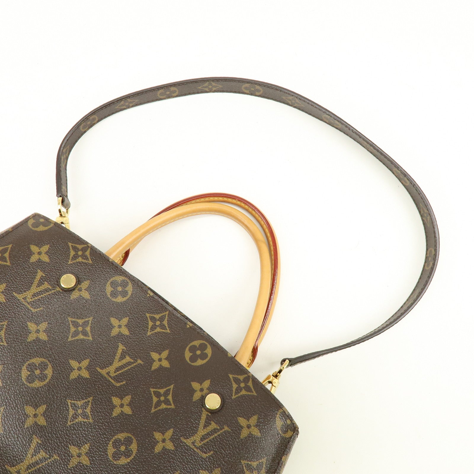 Louis Vuitton Monogram Montaigne MM 2Way Bag Hand Bag M41056