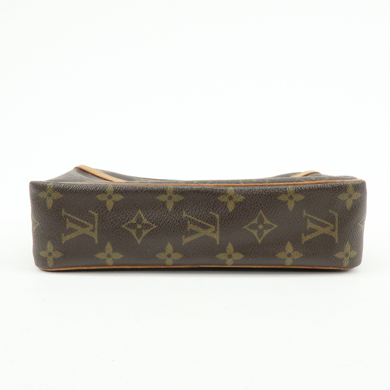 Louis Vuitton Monogram Compiegne 28 Pouch Clutch Bag Brown M51845