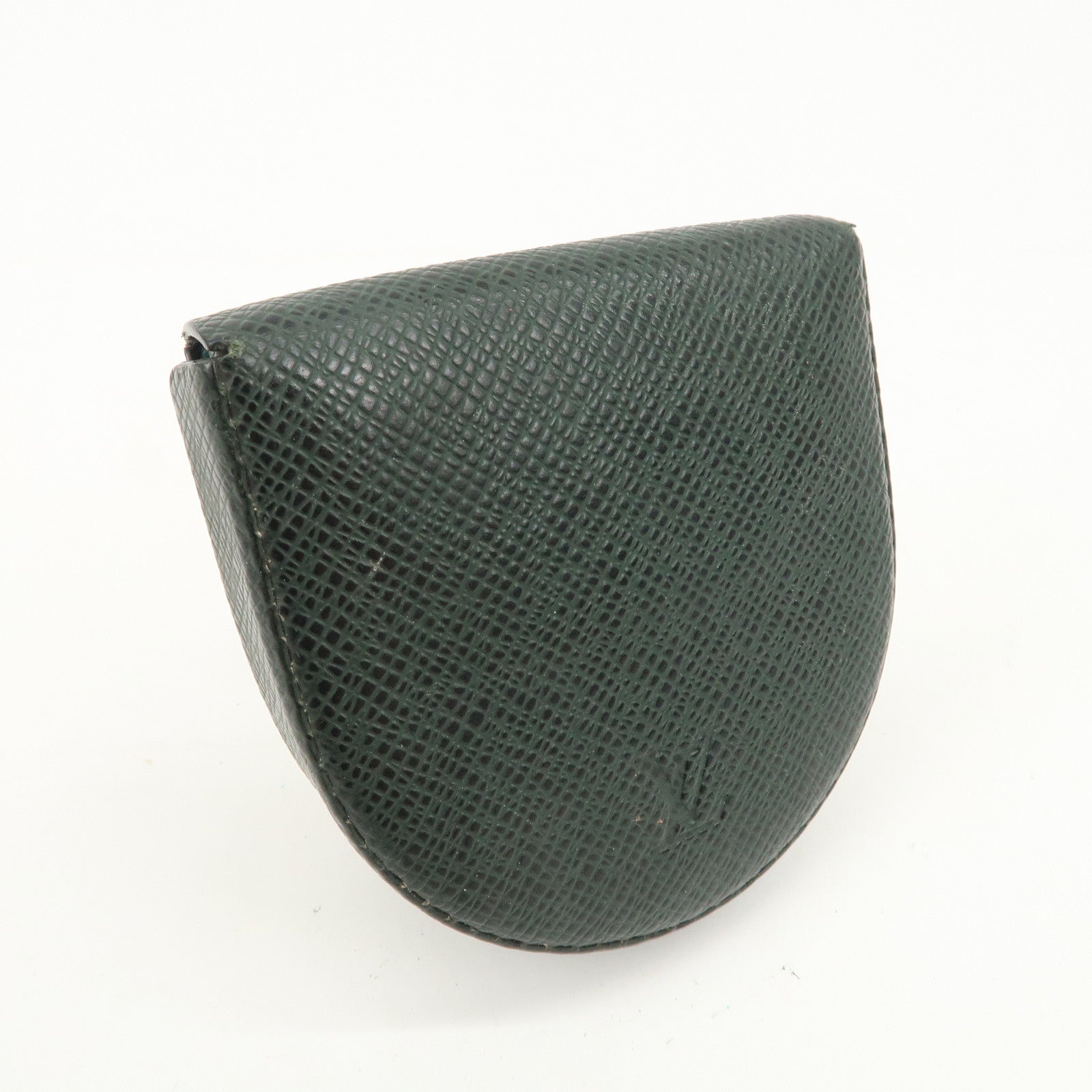 Louis Vuitton Taiga Porte Monnaie Cuvette Coin Case Epicea M30374