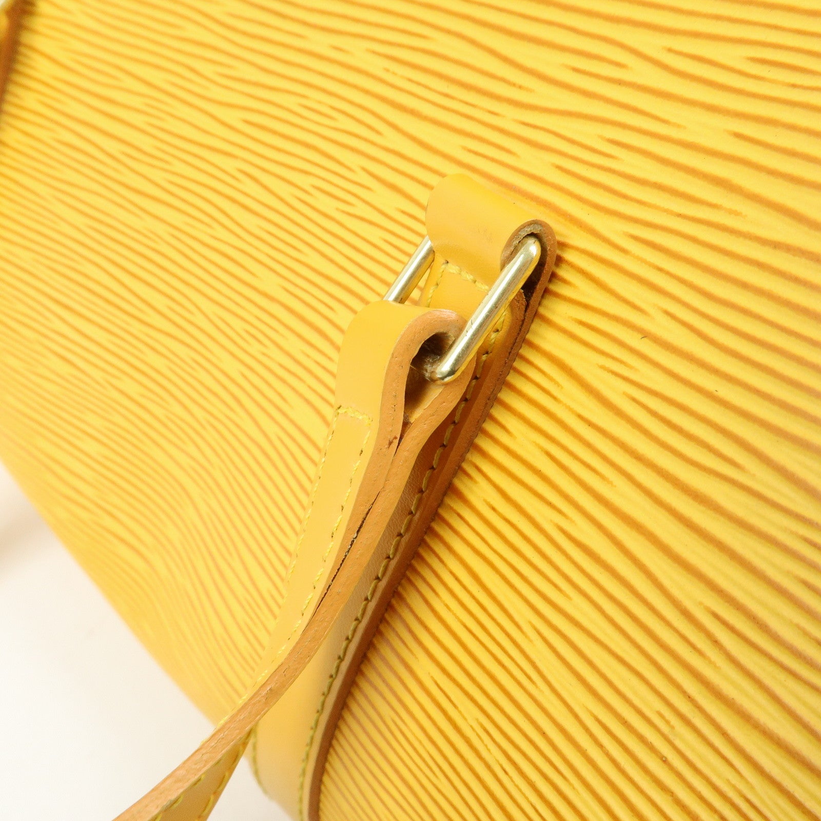 Louis Vuitton Epi Leather Soufflot Hand Bag Tassili Yellow M52229
