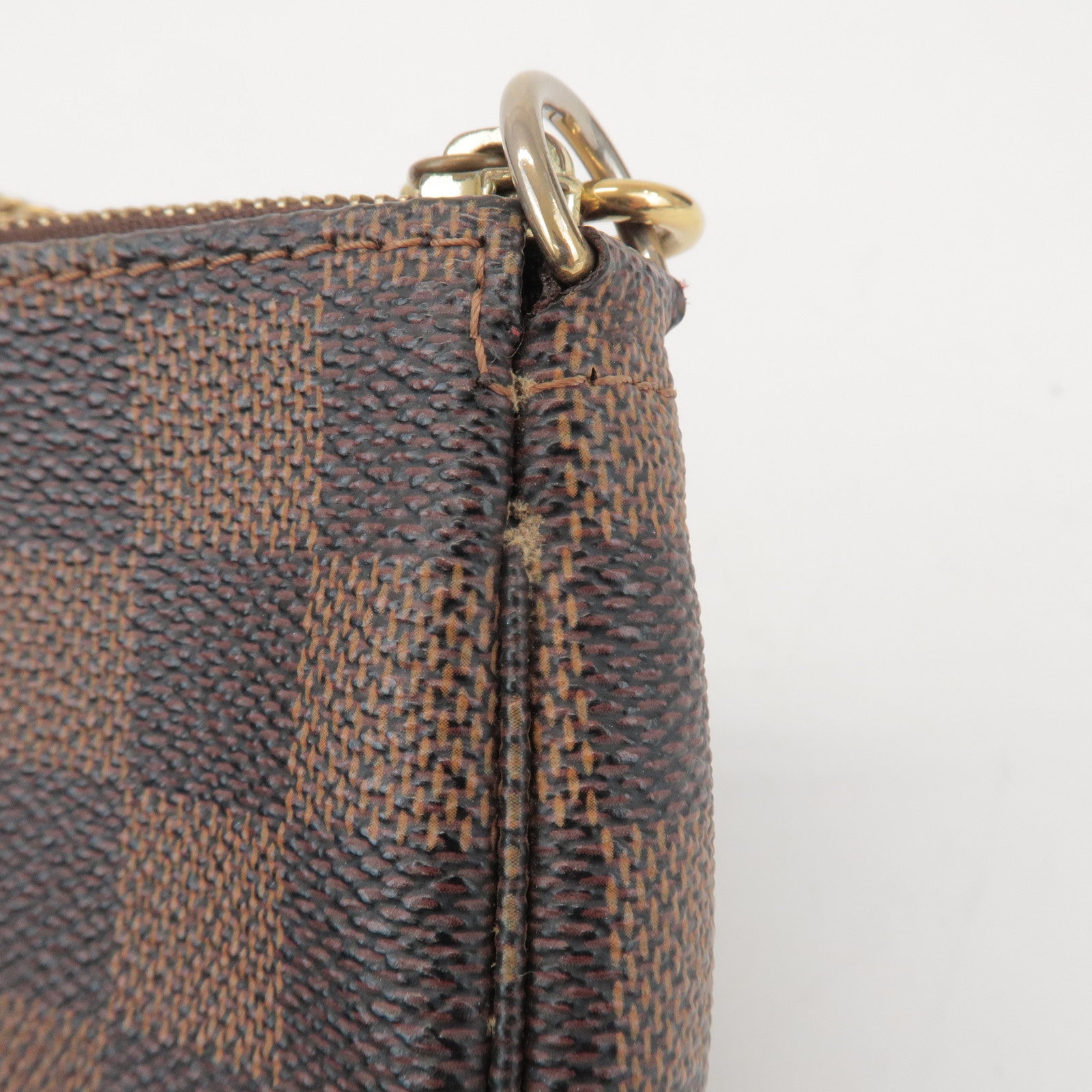 Louis Vuitton Damier Mini Pochette Accessoires Pouch N58009
