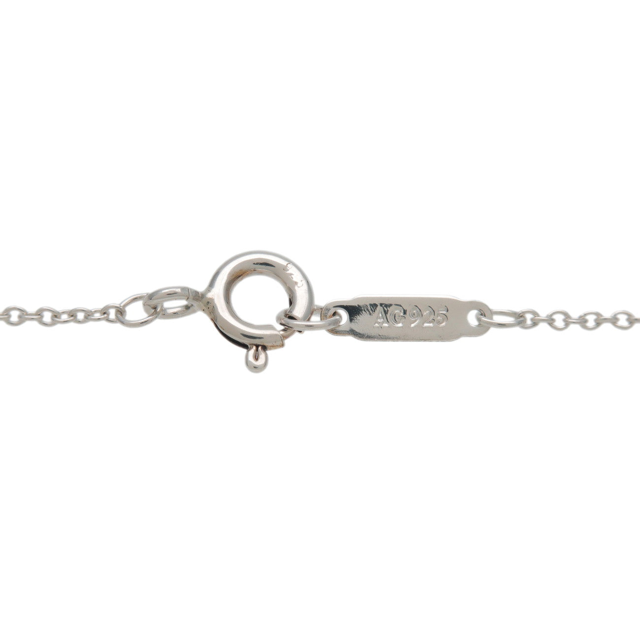 Tiffany & Co 1837 Interlocking Circle Necklace SV925 Silver