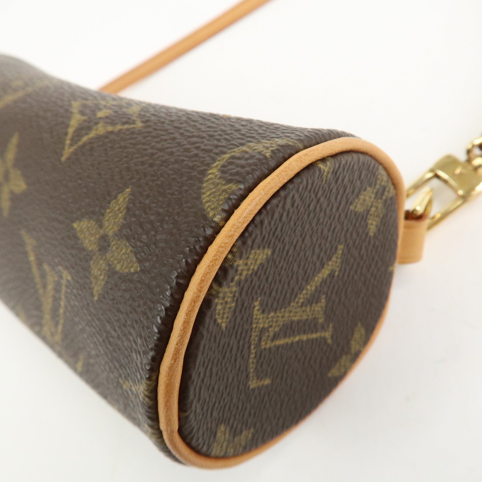 Louis Vuitton Monogram Mini Pouch for Papillon Bag Brown