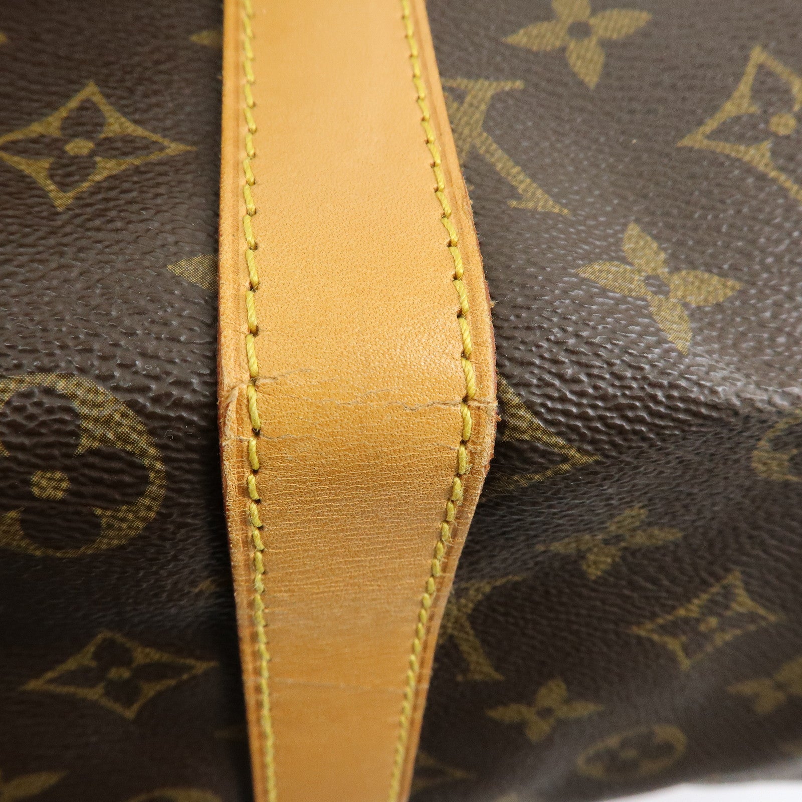 Louis Vuitton Monogram Keep All Bandouliere 55 Boston Bag M41414