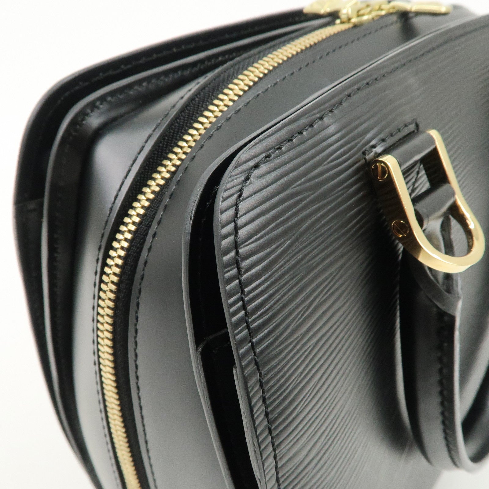 Louis Vuitton Epi Leather Pont Neuf Hand Bag Black Noir M52052