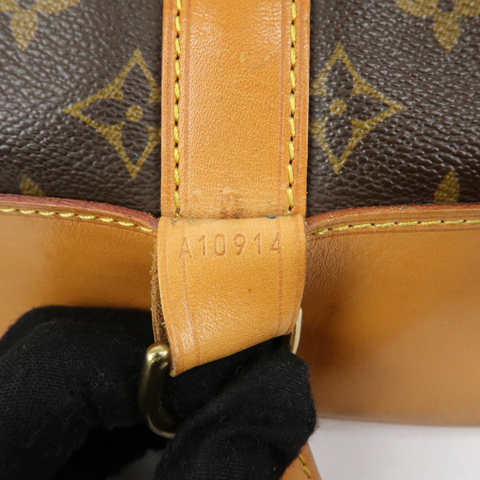Louis Vuitton Monogram Randonnee GM Shoulder Bag Brown M42244