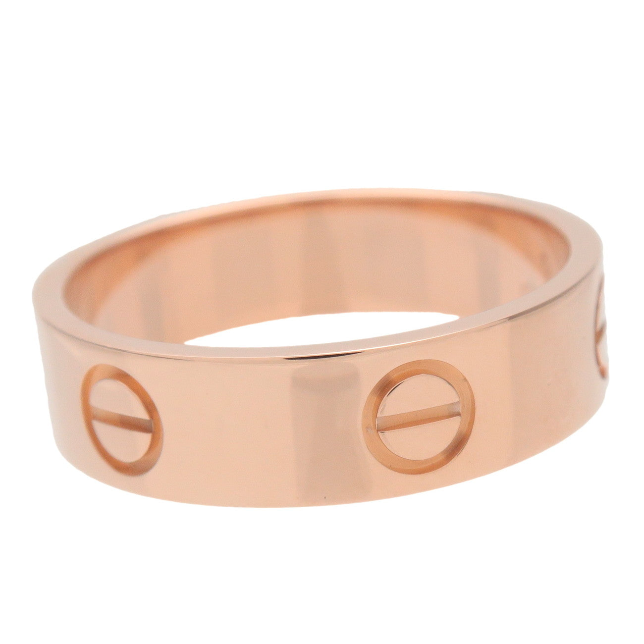 Cartier Love Ring K18 750PG Rose Gold #57 US8 EU57 HK17.5