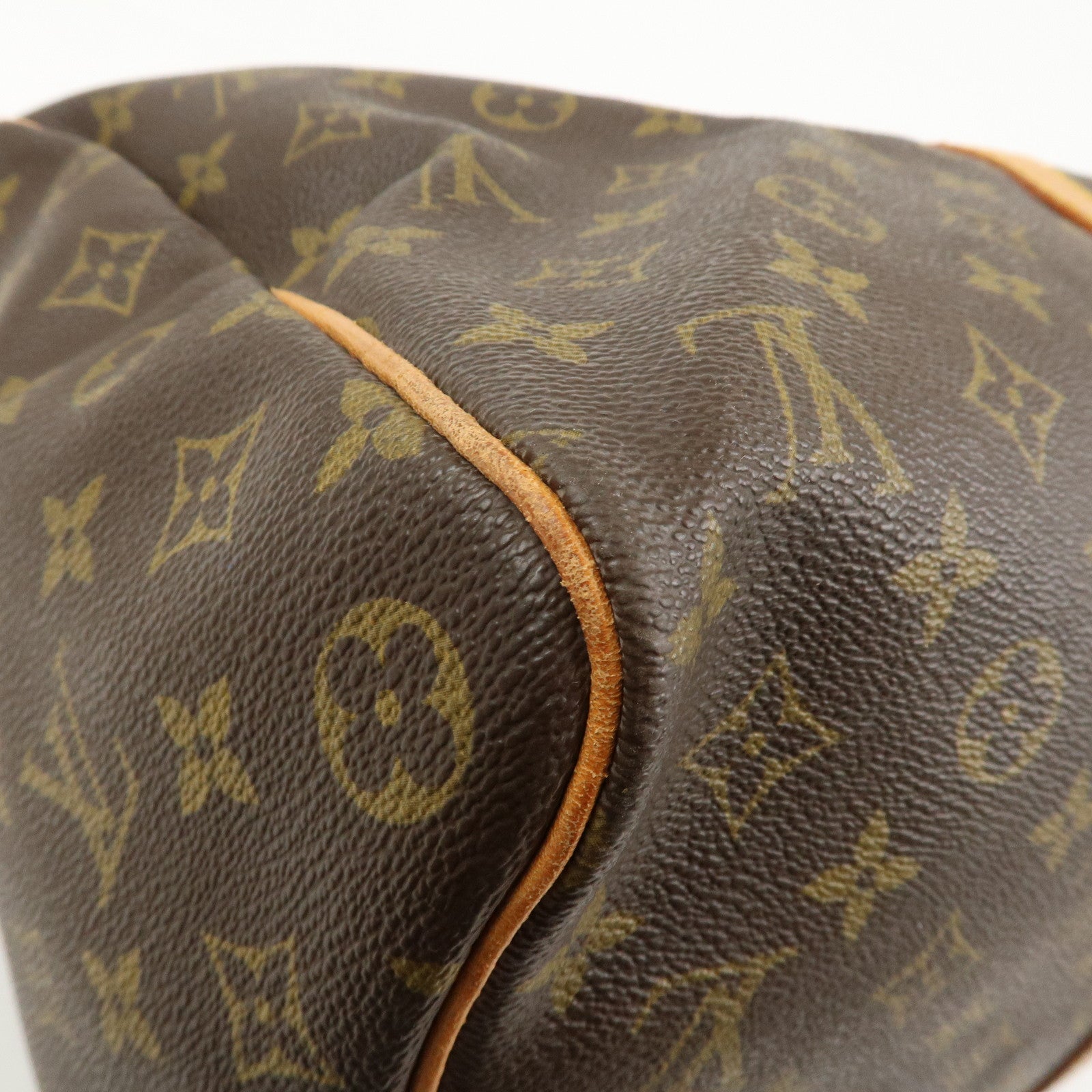 Louis Vuitton Monogram Keep All 45 Boston Bag Brown M41428
