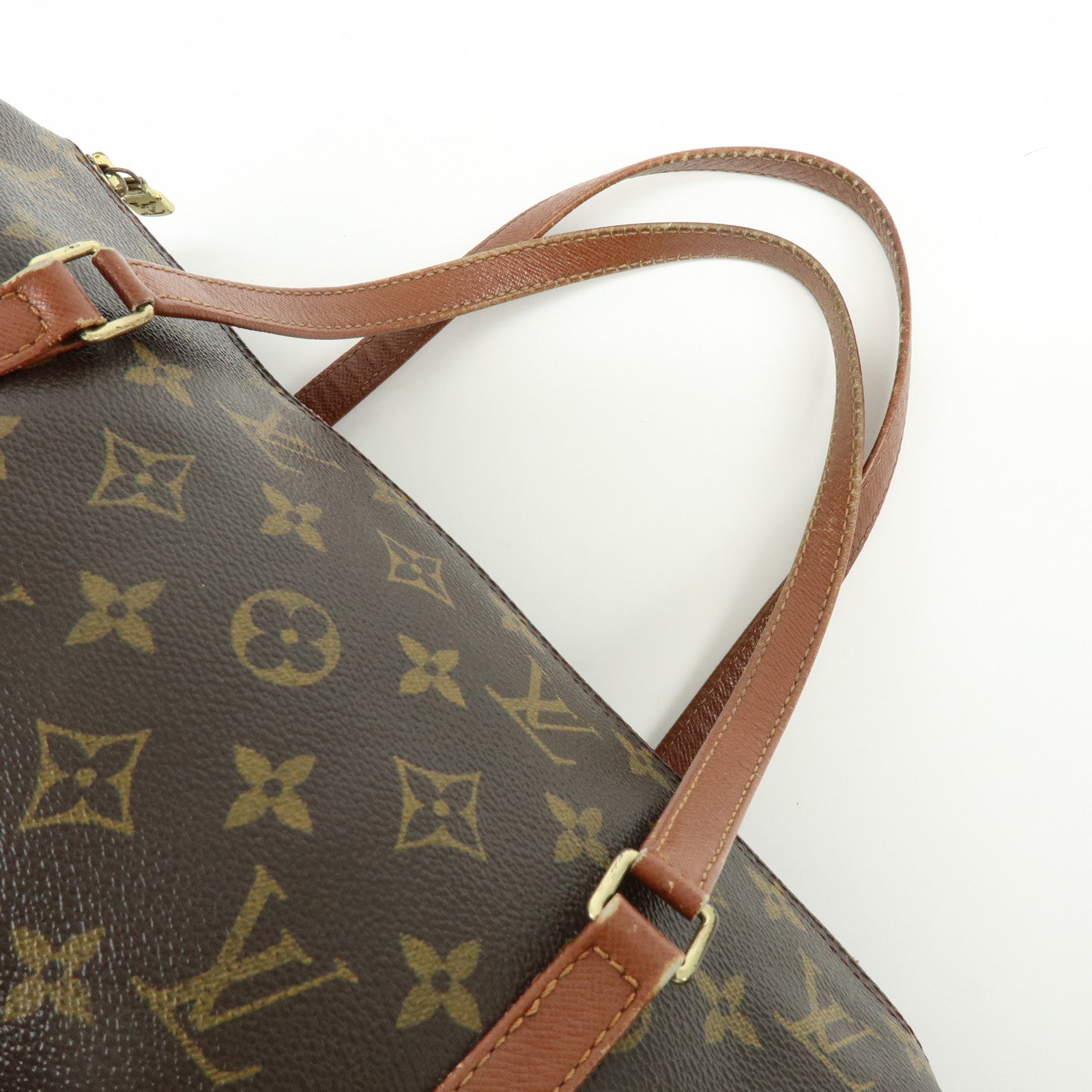 Louis Vuitton Monogram Papillon 30 Hand Bag Brown M51365