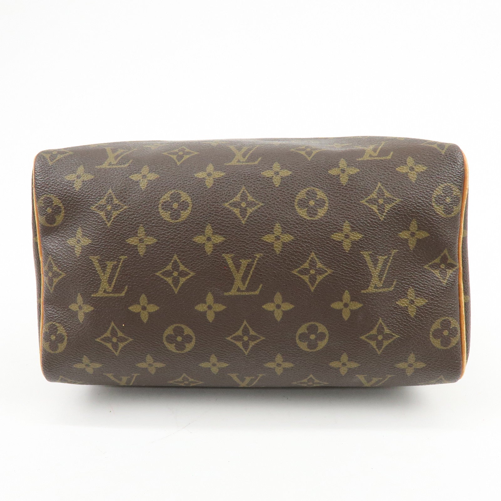 Louis Vuitton Monogram Speedy 25 Boston Bag Hand Bag Brown M41528