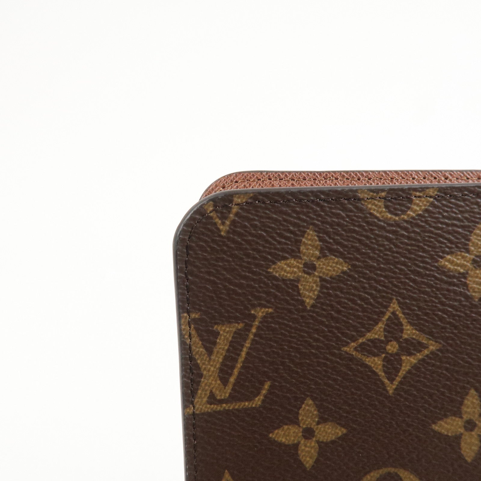 Louis Vuitton Monogram Agenda Bureau Planner Cover Brown R20100