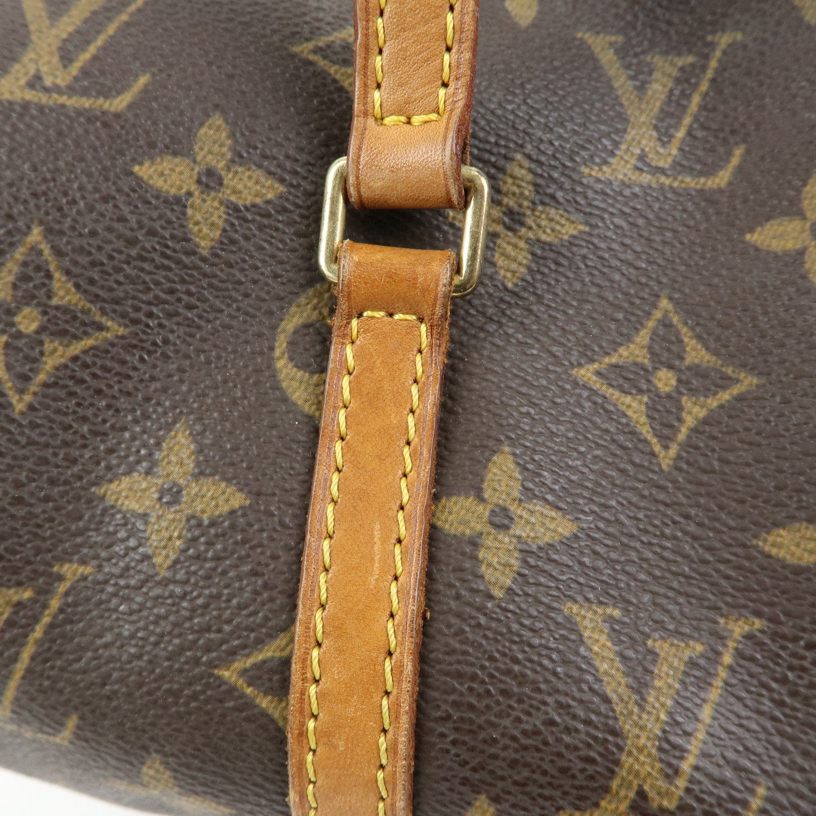 Louis Vuitton Monogram Papillon 30 Hand Bag Brown M51385