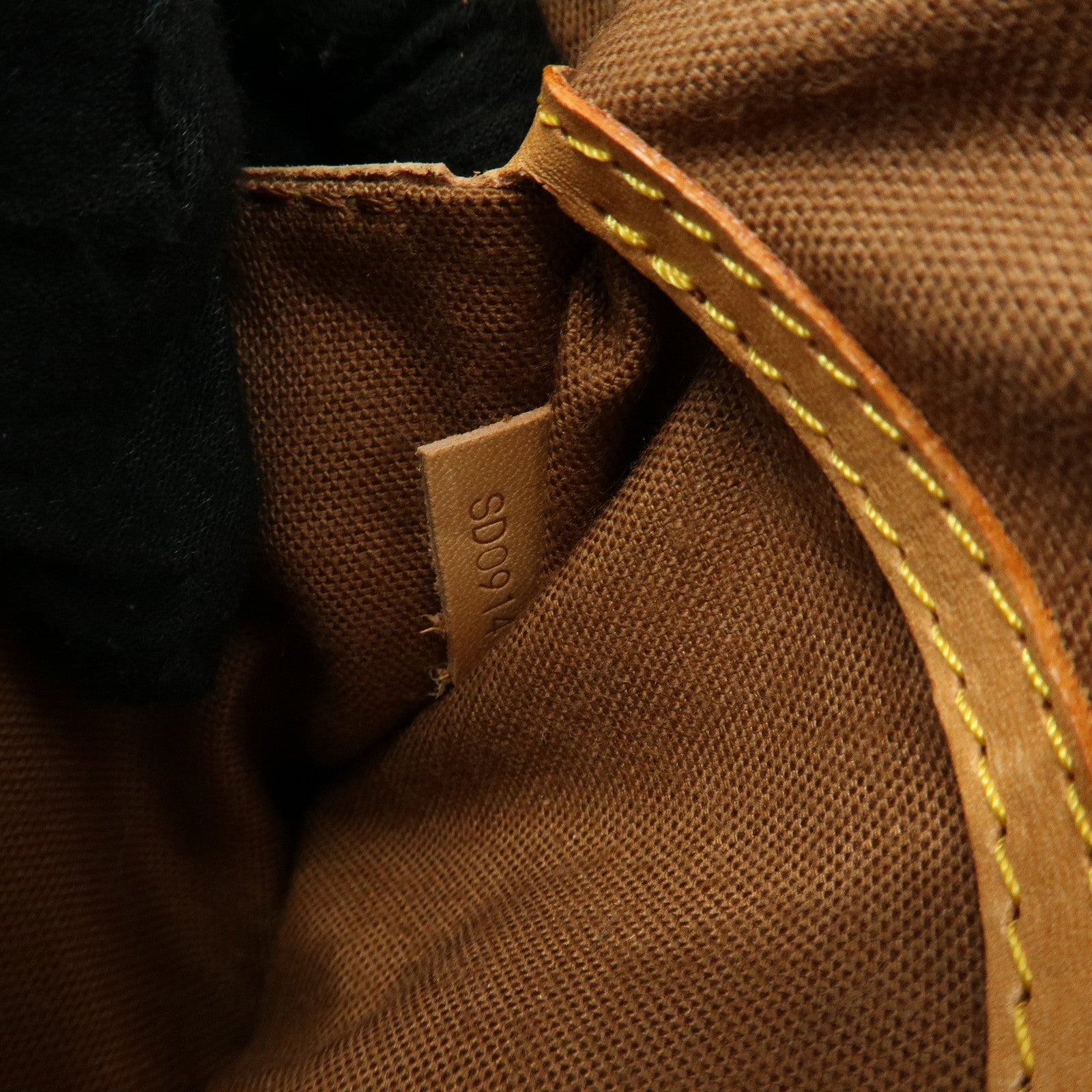 Louis Vuitton Monogram Alma PM Canvas Leather Hand Bag Brown M51130