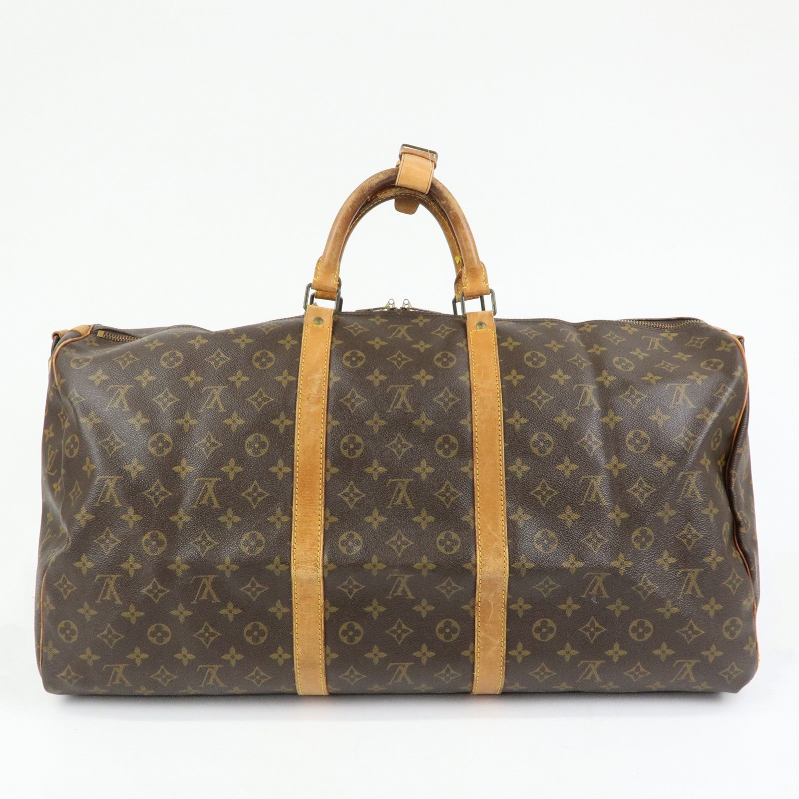 Louis Vuitton Monogram Keep All Bandouliere 60 Boston Bag M41412