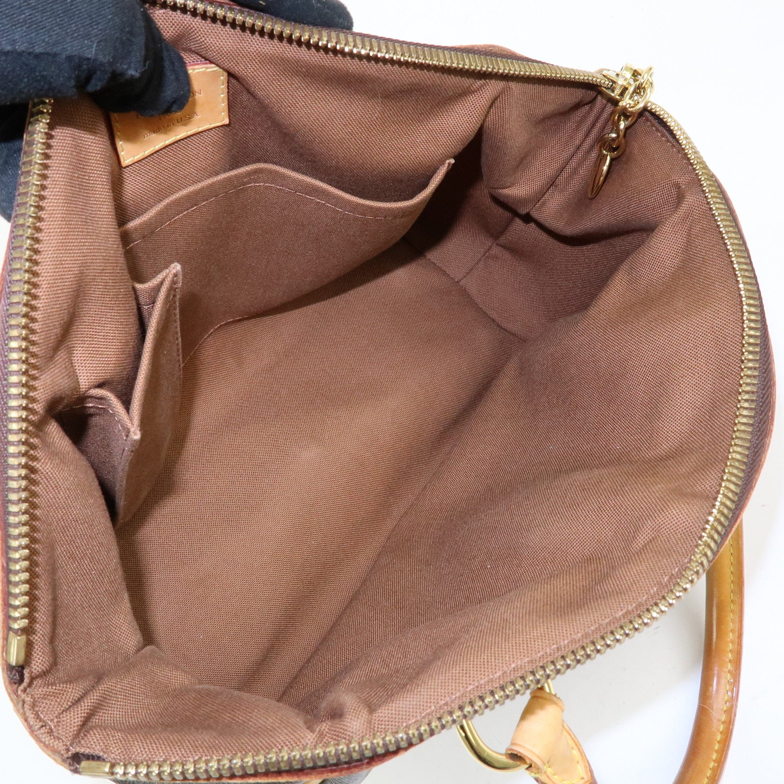 Louis Vuitton Monogram Tivoli PM Hand Bag Shoulder Bag Brown M40143
