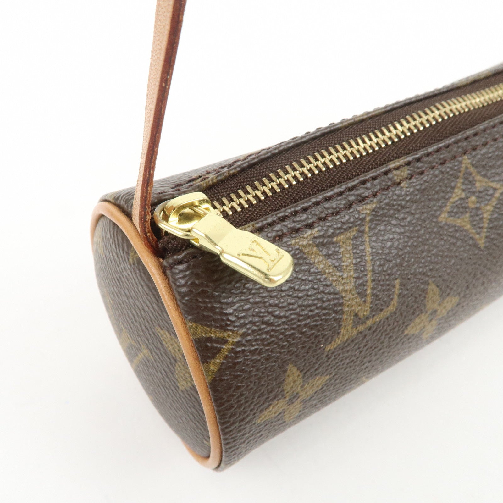 Louis Vuitton Mini Pouch for Papillon Bag New Style Brown