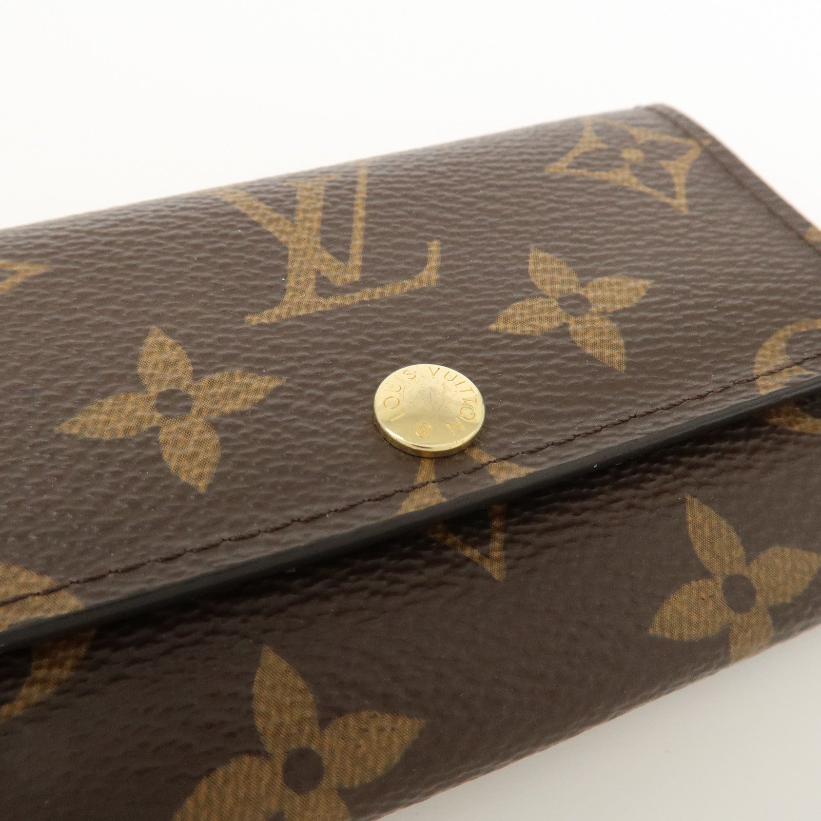 Louis Vuitton Monogram Multicles 6 Key Case Key Holder Brown M62630