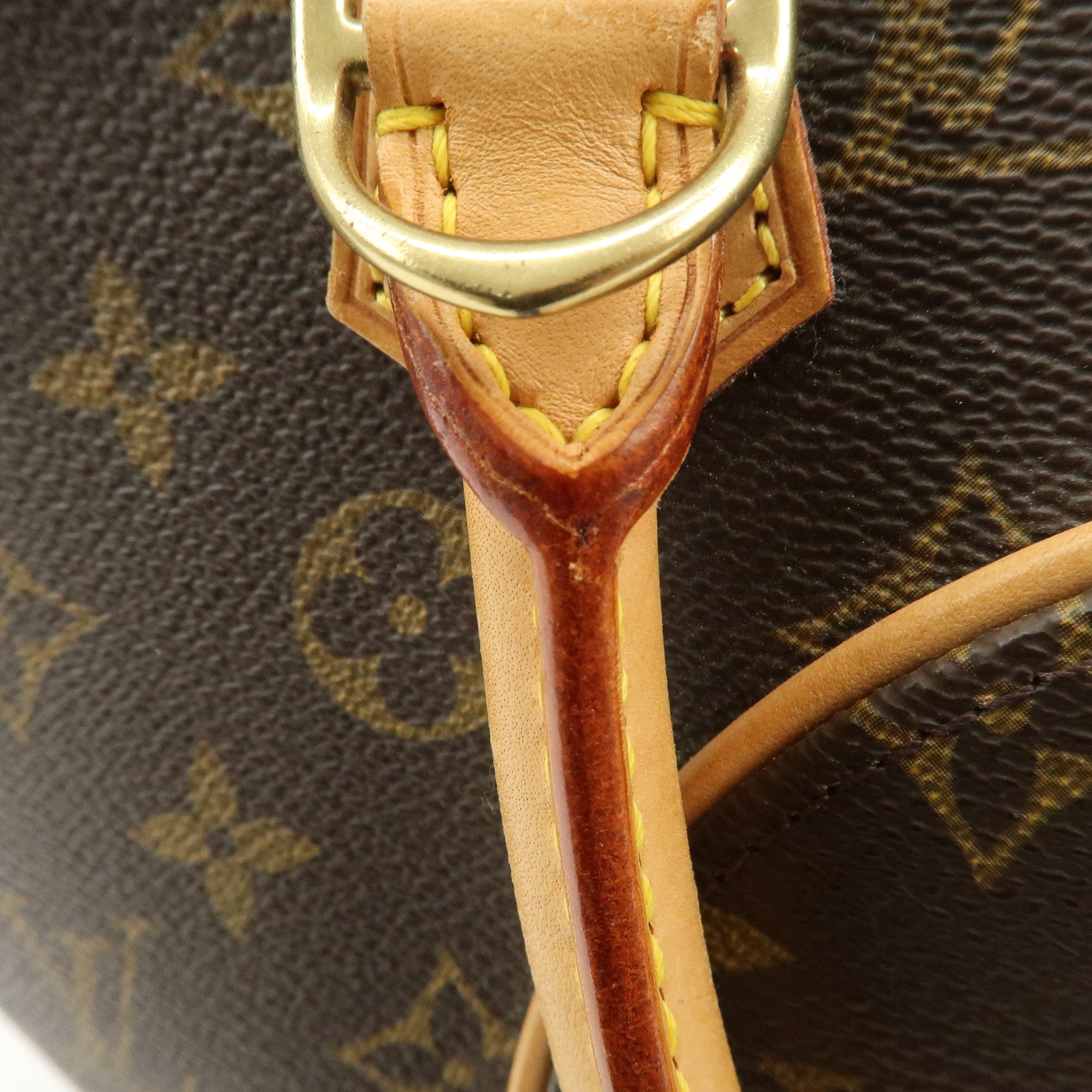 Louis Vuitton Monogram Canvas Ellipse PM Hand Bag Brown M51127