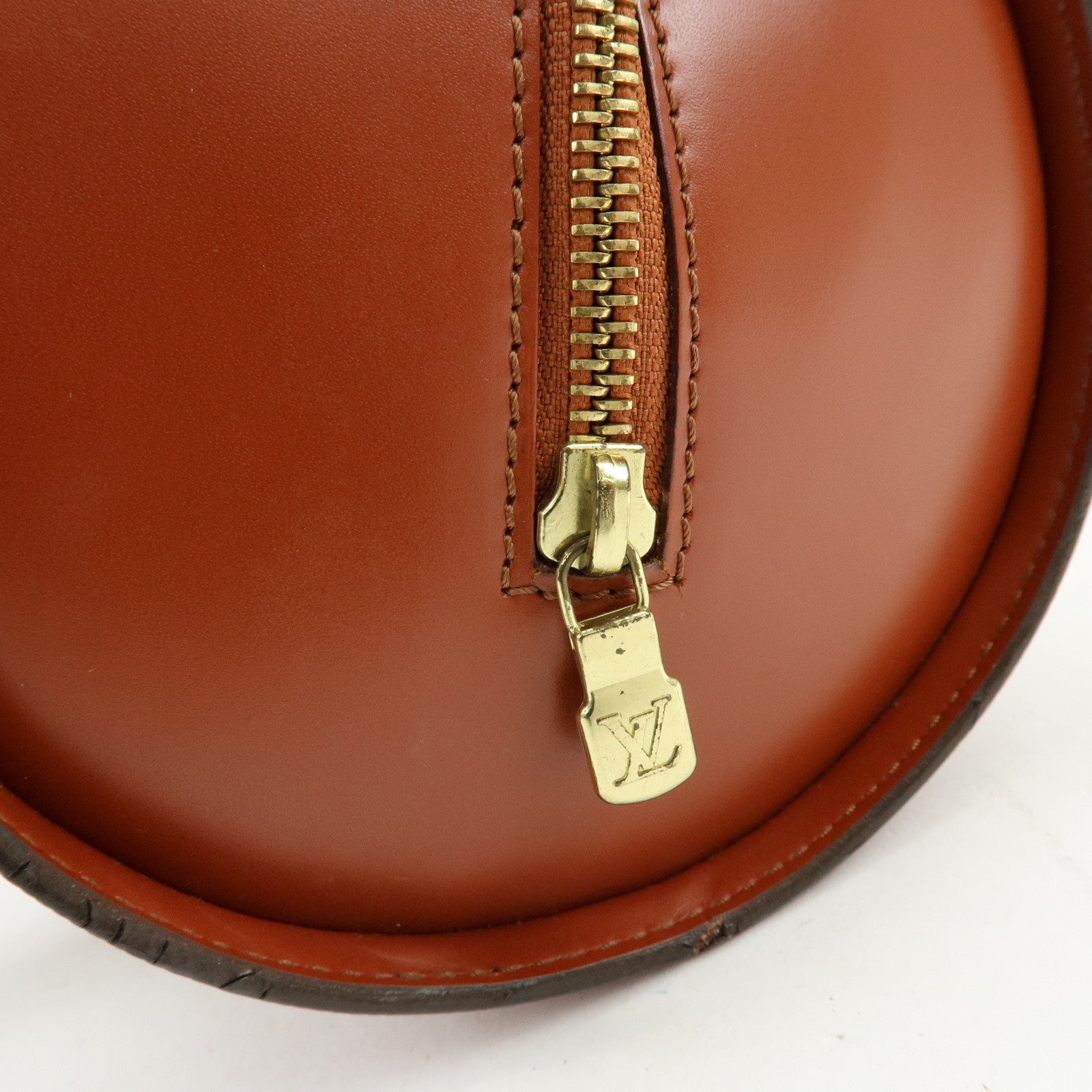 Louis Vuitton Epi Leather Soufflot Hand Bag Kenya Brown M52223