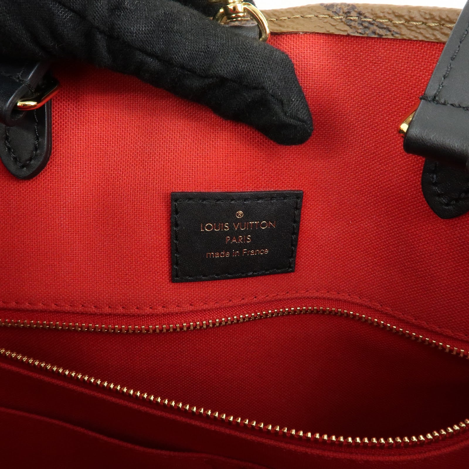 LOUIS VUITTON Monogram Giant Reverse On the Go MM Tote Bag M45321