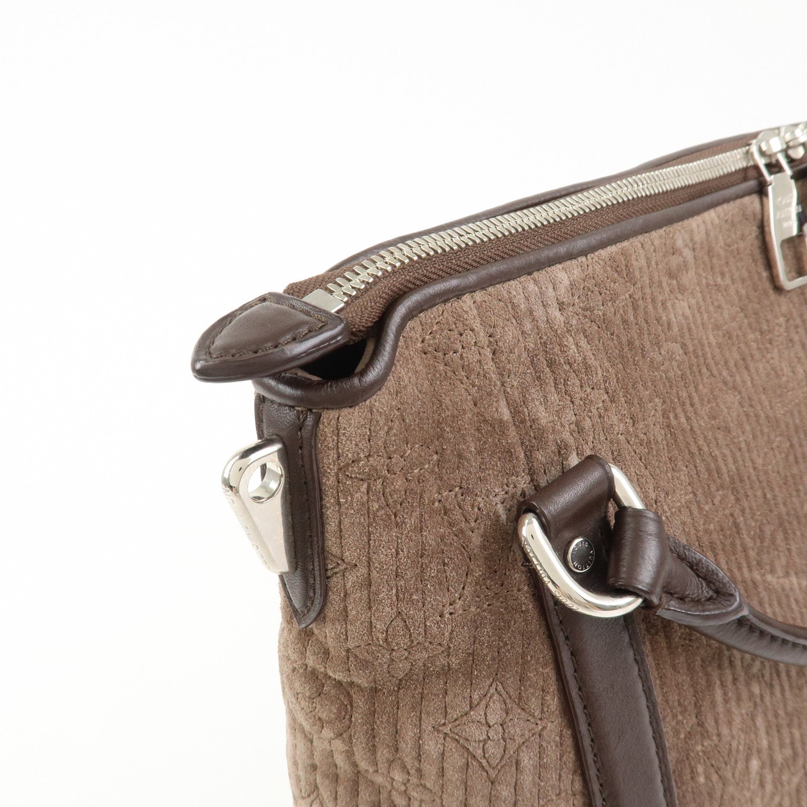Louis Vuitton Monogram Antheia Ixia MM Hand Bag Brun Brown M93832