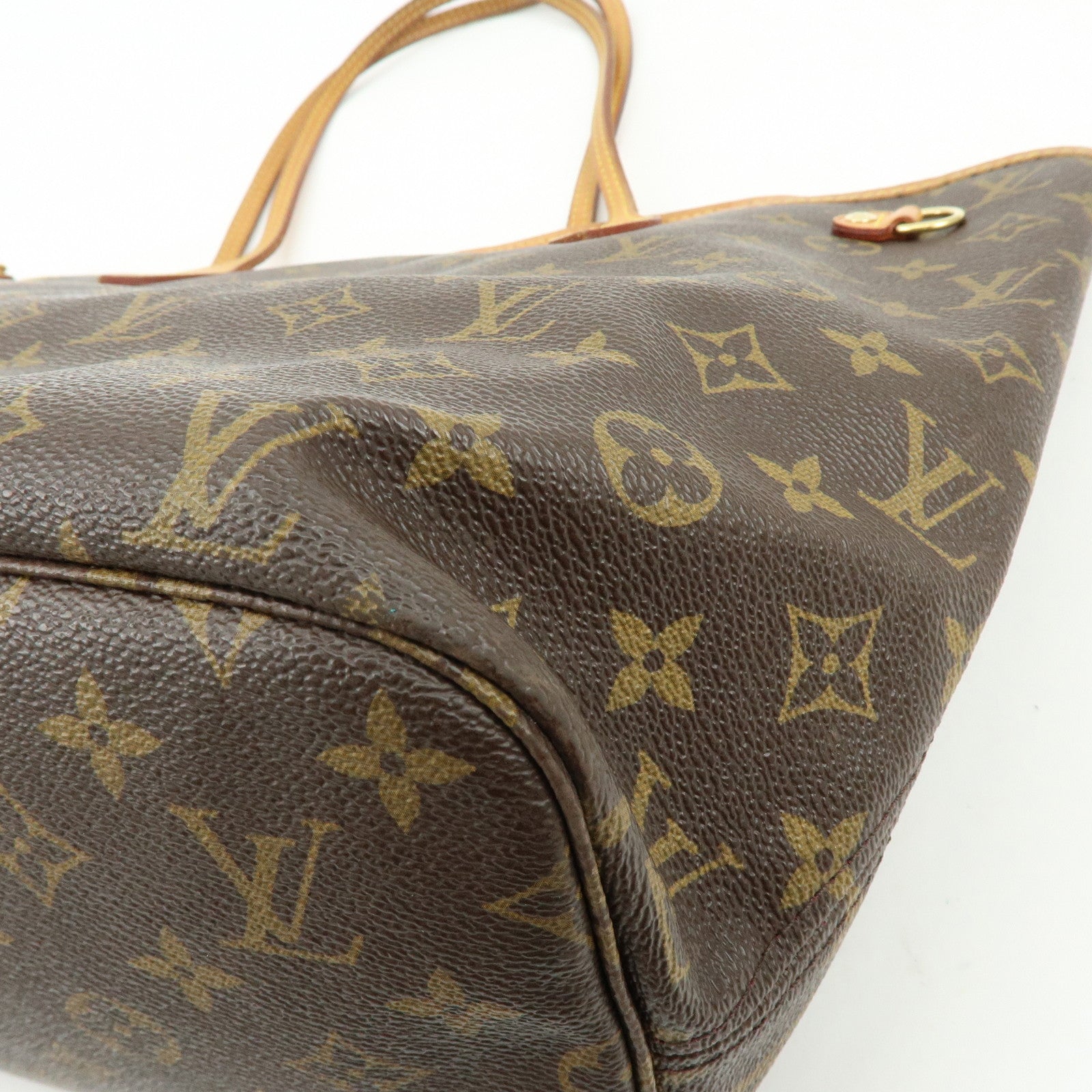 Louis Vuitton Monogram Neverfull MM Tote Bag Brown M41178