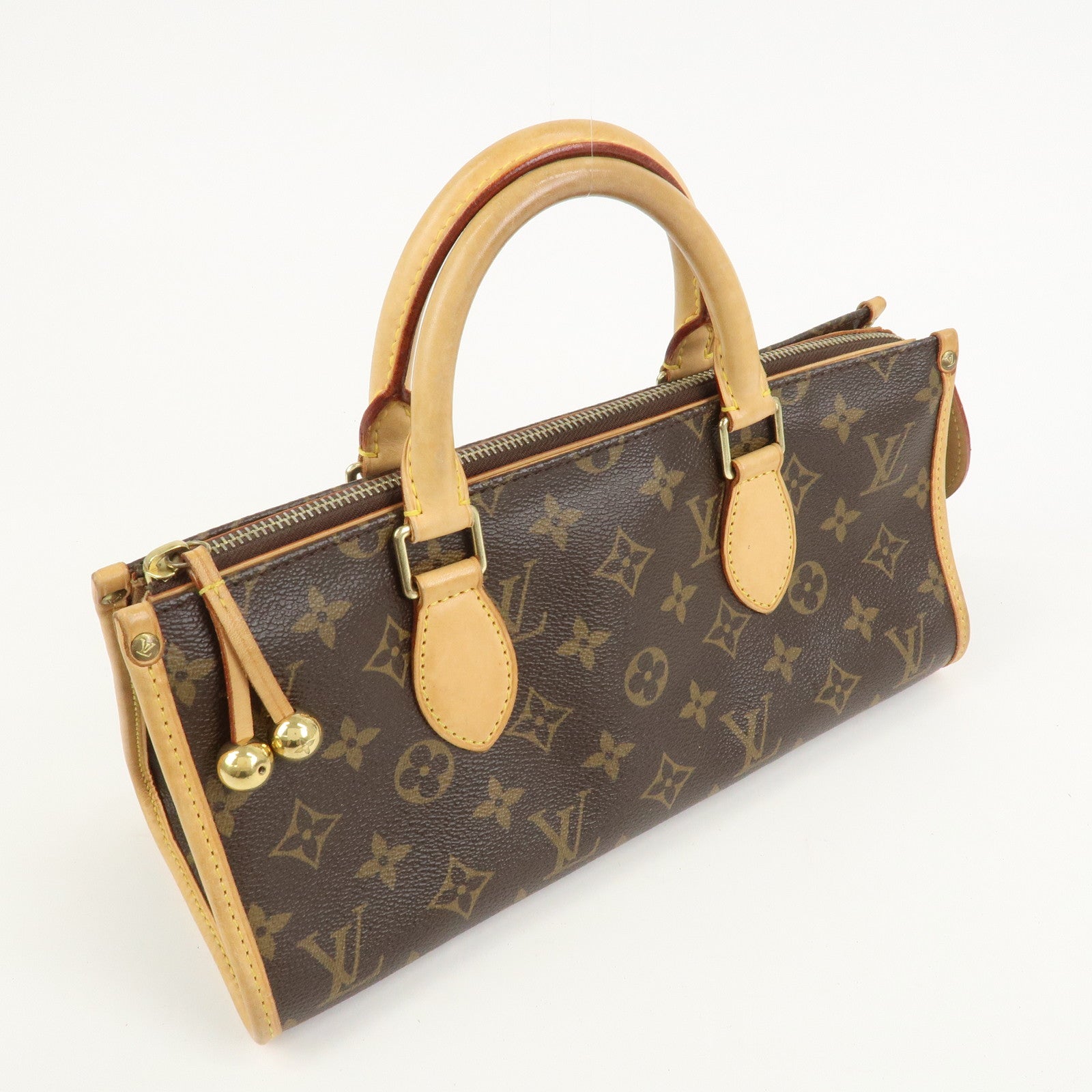 Louis Vuitton Monogram Popincourt Hand Bag Brown M40009