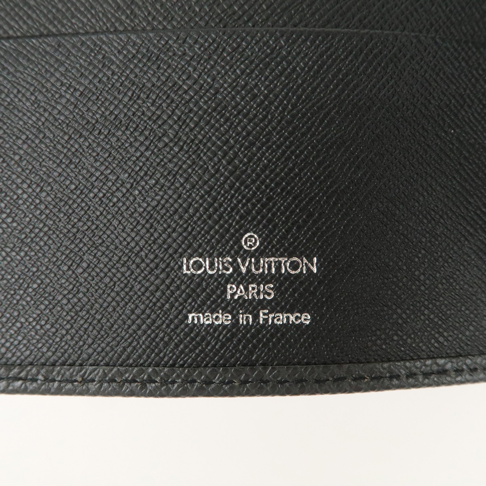 Louis Vuitton Taiga Agenda MM Planner Cover Ardoise R20222