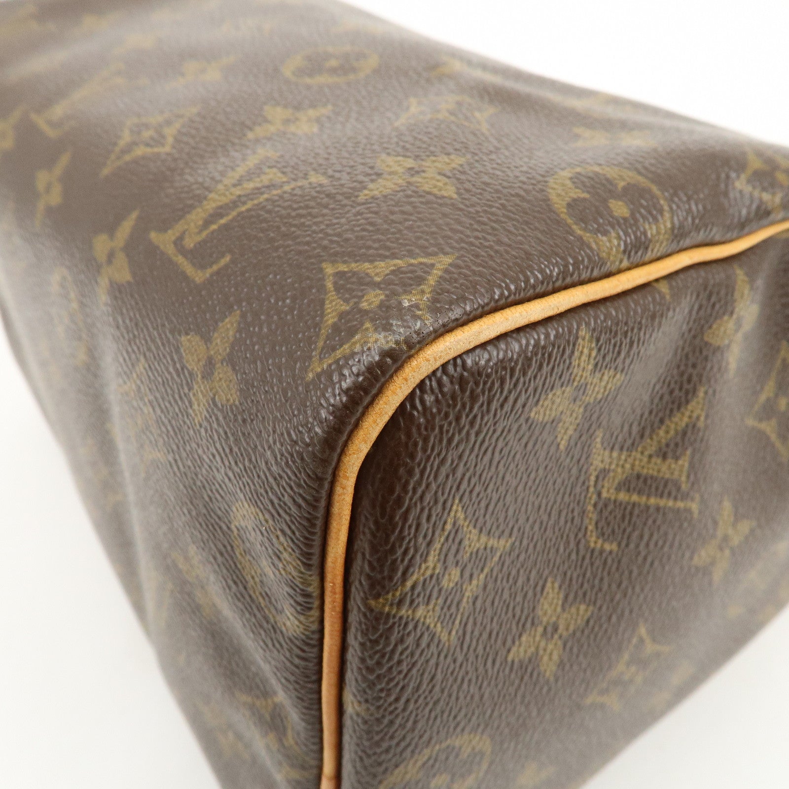 Louis Vuitton Monogram Speedy 25 Boston Bag Hand Bag Brown M41528
