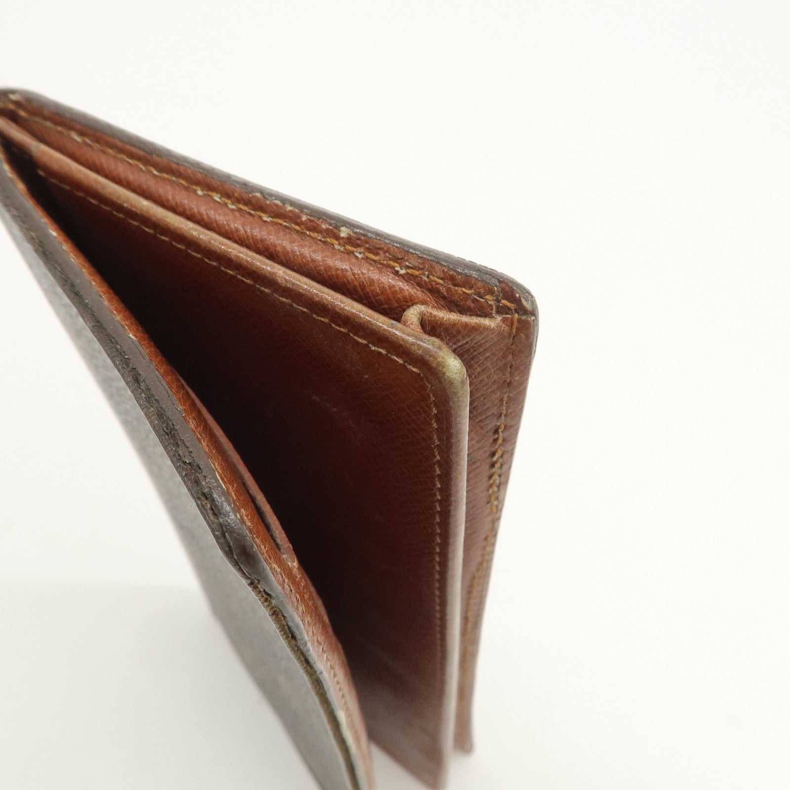 Louis Vuitton Monogram Set of 2 Long Wallets Brown M61734 M60825